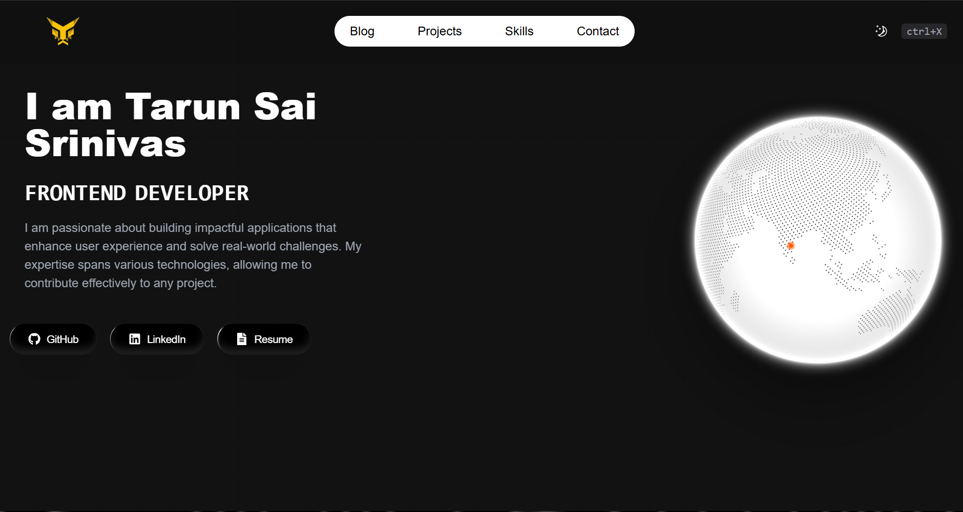 Tarun Sai Srinivas - Full Stack Developer | React, Next.js